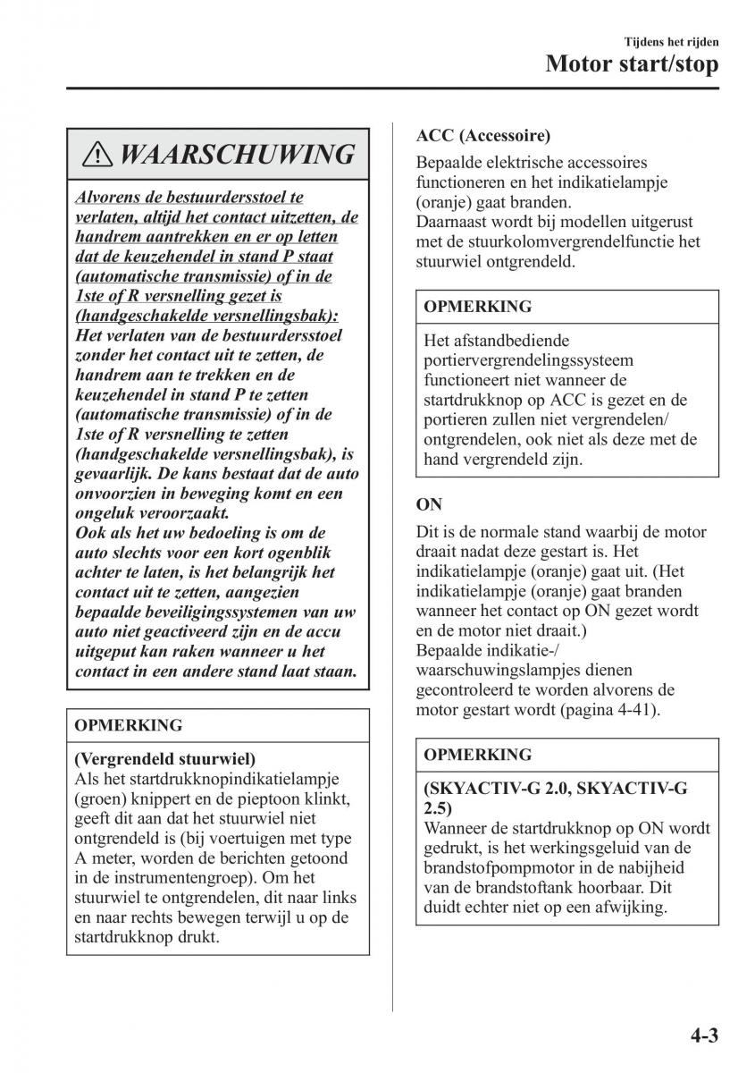 Mazda CX 5 handleiding / page 159