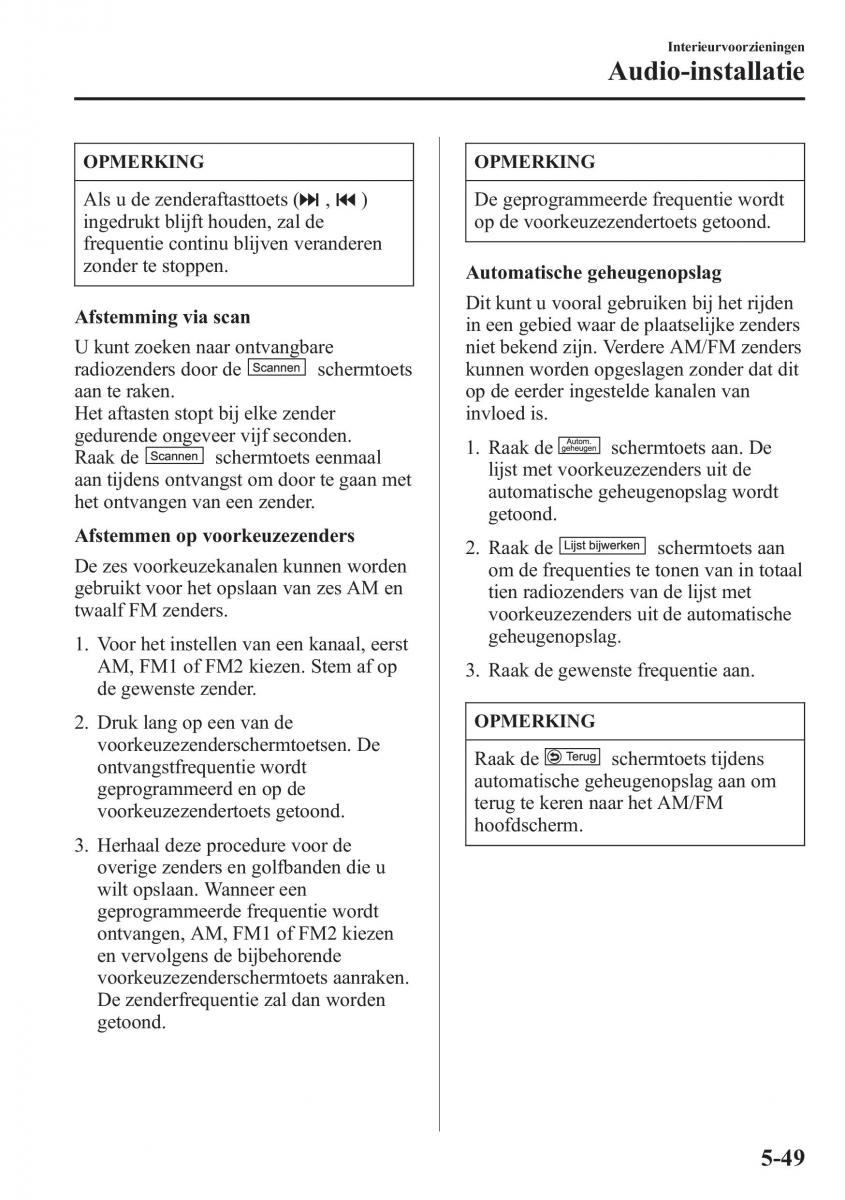 Mazda CX 5 handleiding / page 393