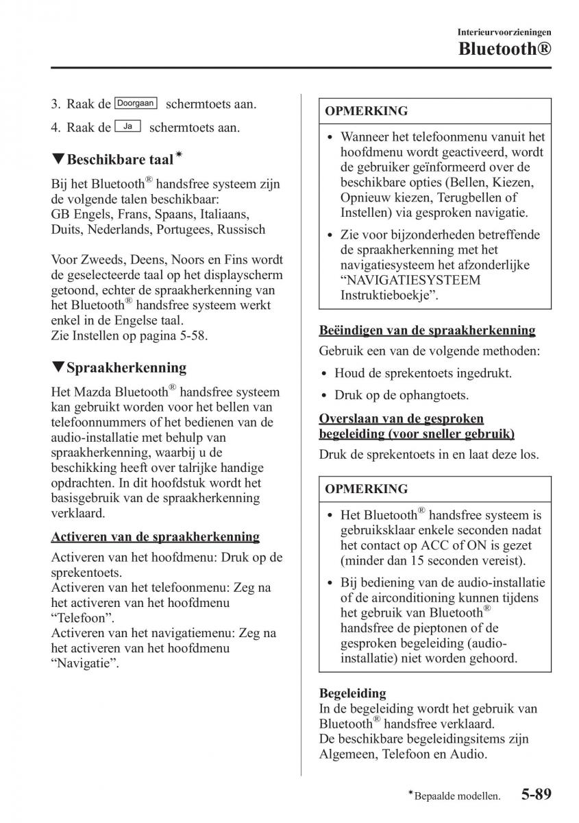 Mazda CX 5 handleiding / page 433