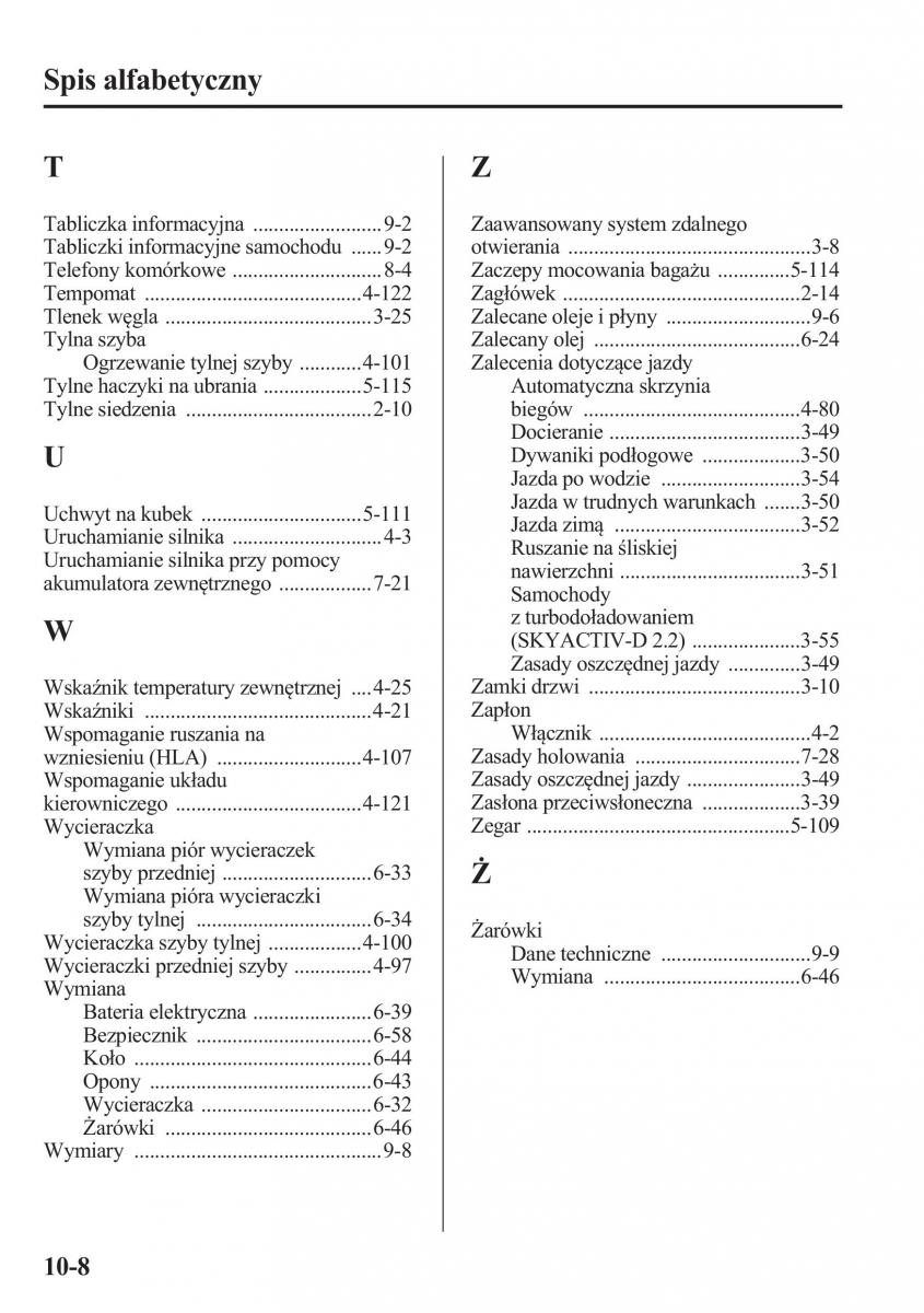 Mazda CX 5 instrukcja obslugi / page 591