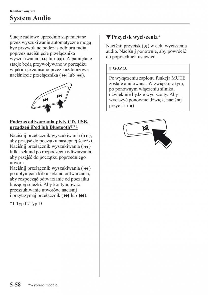 Mazda CX 5 instrukcja obslugi / page 365