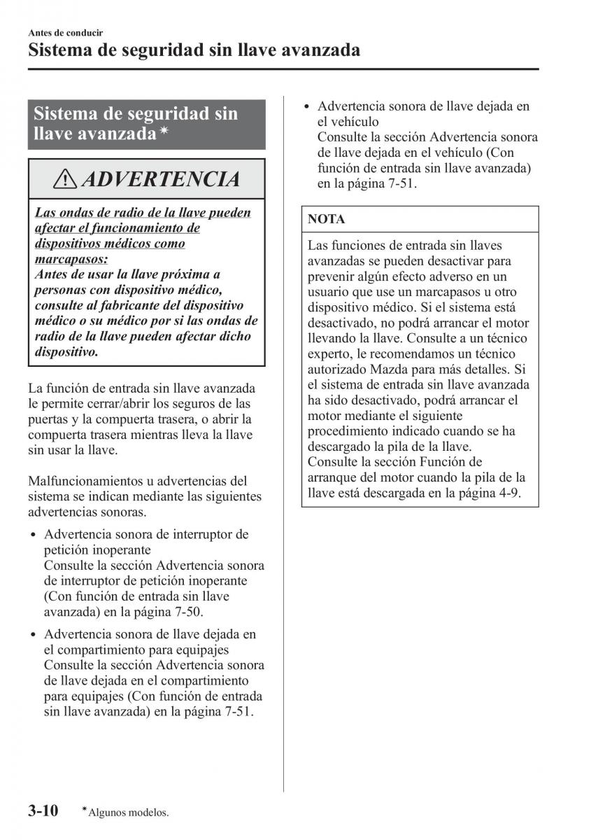instrukcja obsługi  Mazda CX 5 manual del propietario / page 87