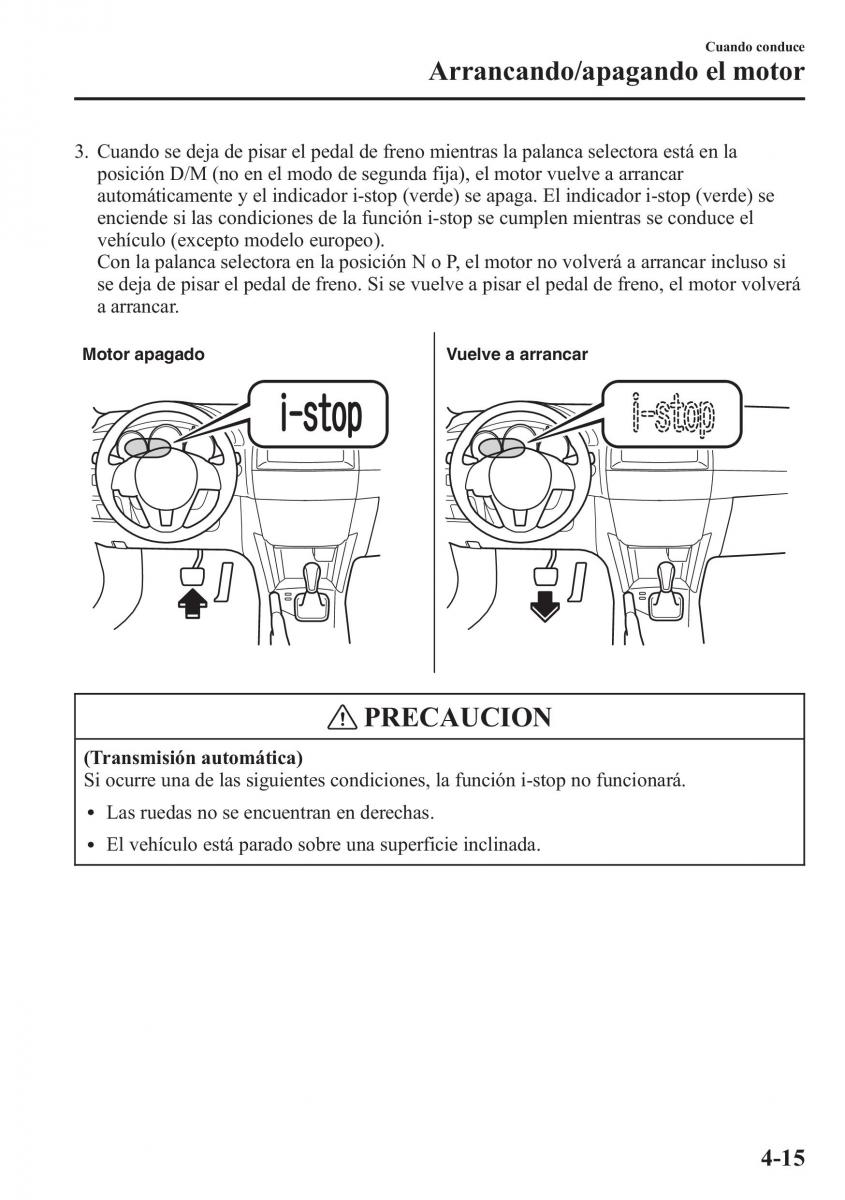 instrukcja obsługi  Mazda CX 5 manual del propietario / page 164