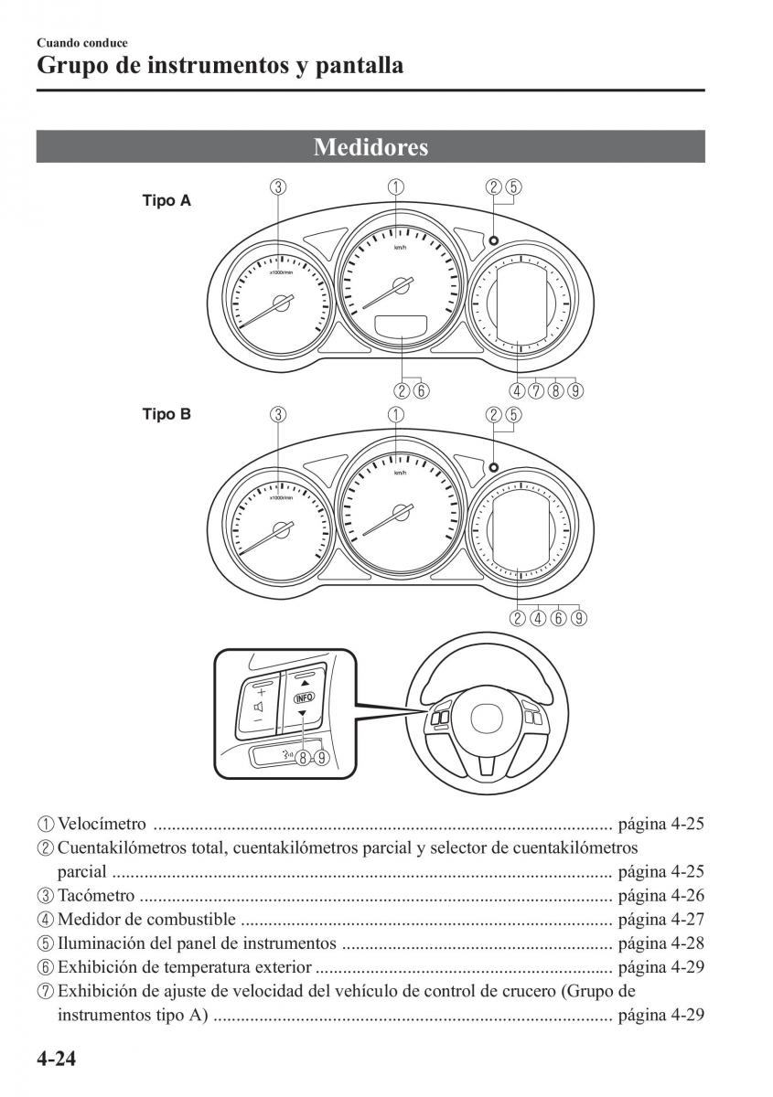 instrukcja obsługi  Mazda CX 5 manual del propietario / page 173