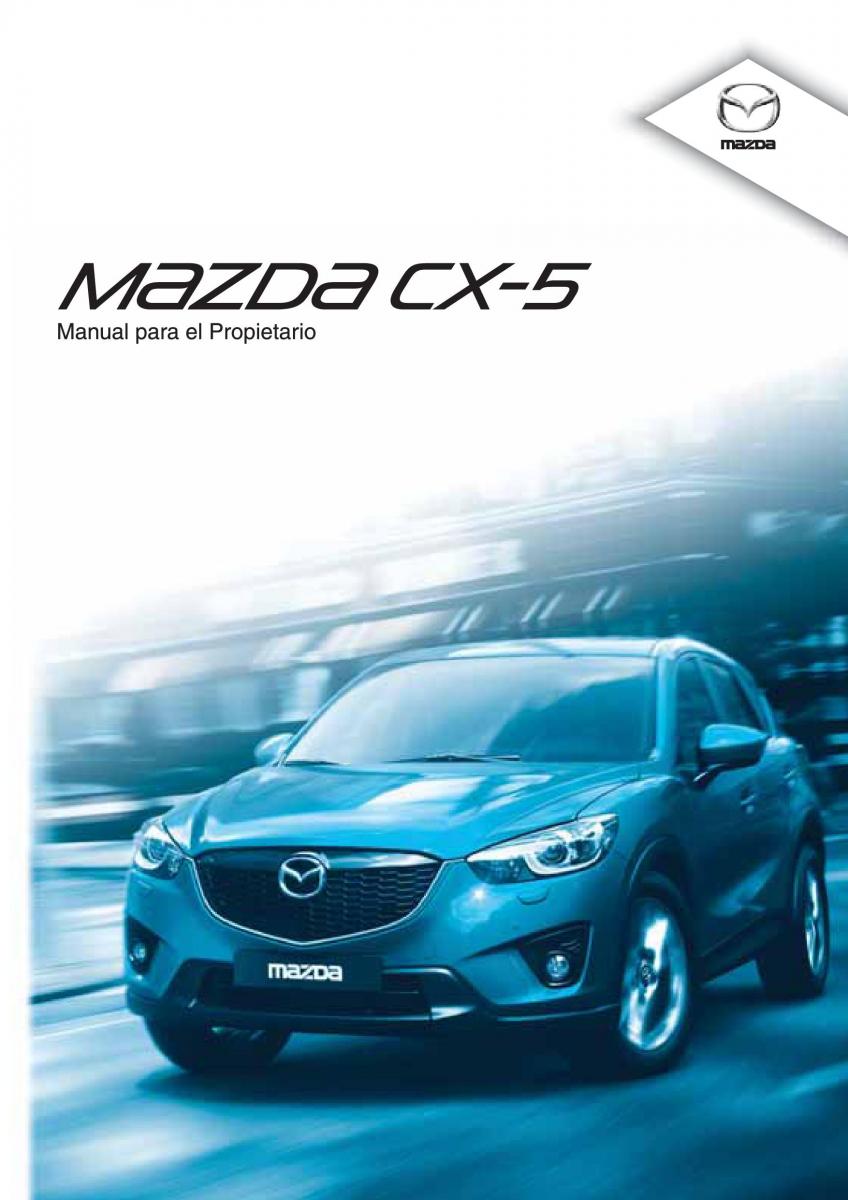Mazda CX 5 manual del propietario / page 1