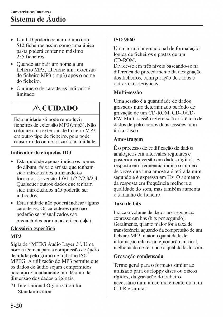 Mazda CX 5 manual del propietario / page 327