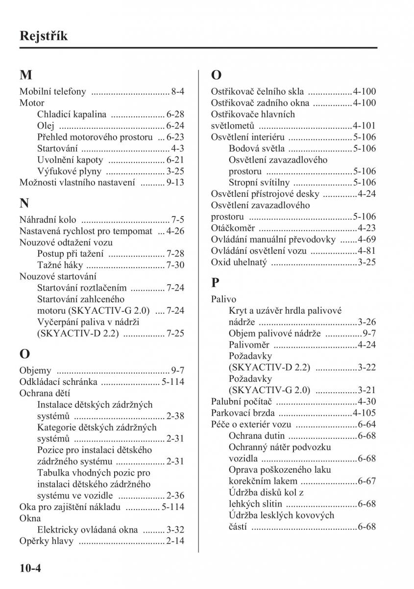 Mazda CX 5 navod k obsludze / page 587