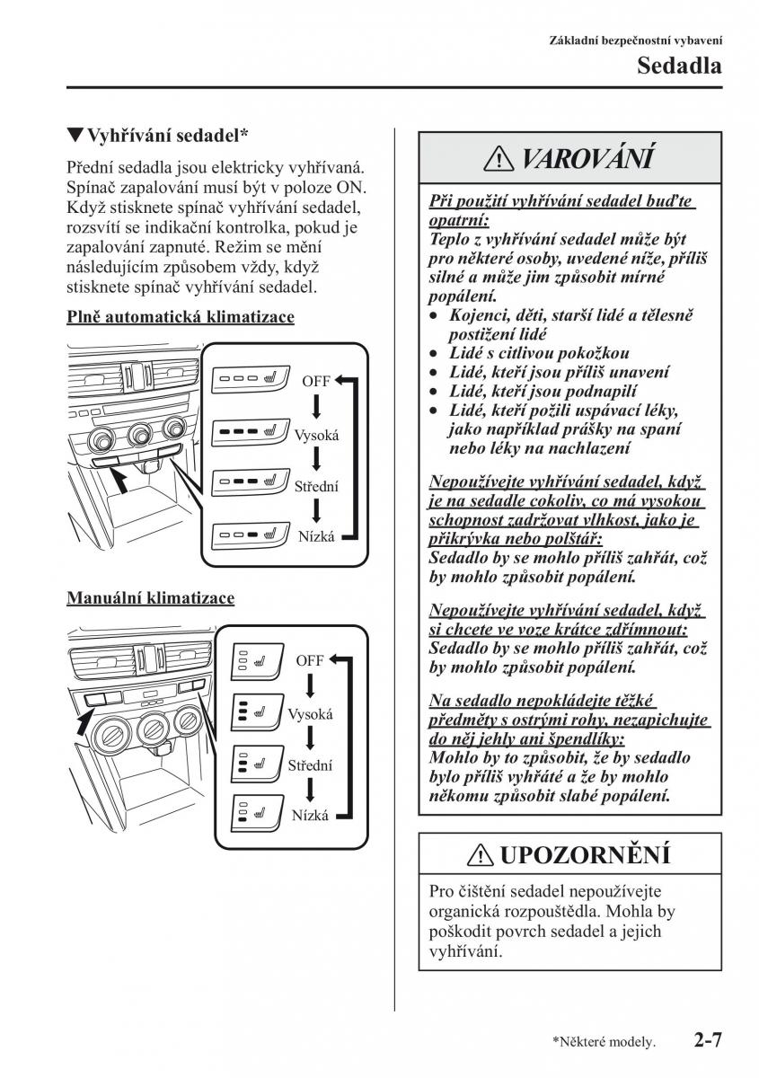 Mazda CX 5 navod k obsludze / page 22