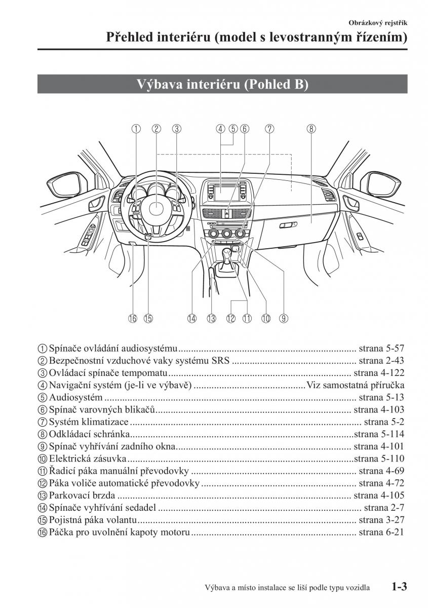 Mazda CX 5 navod k obsludze / page 10