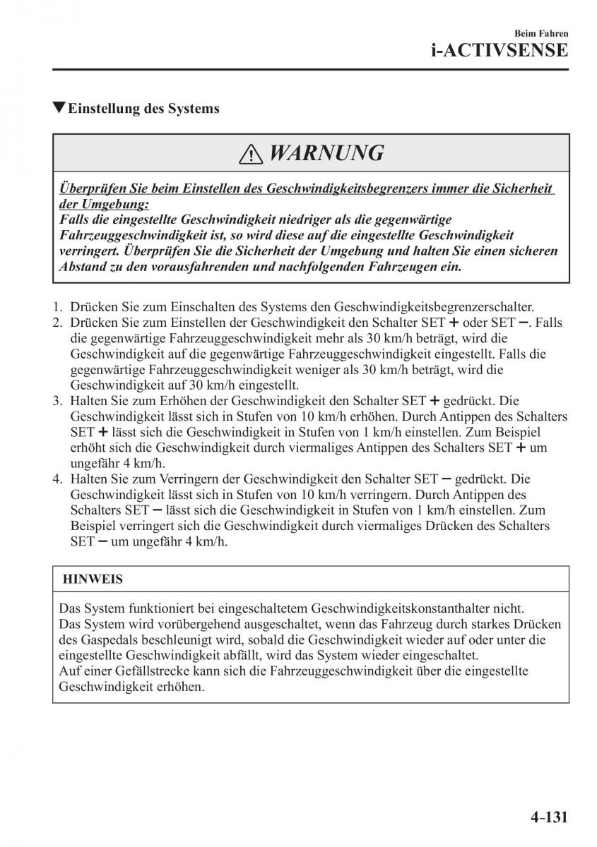 Mazda 2 Demio Handbuch / page 287