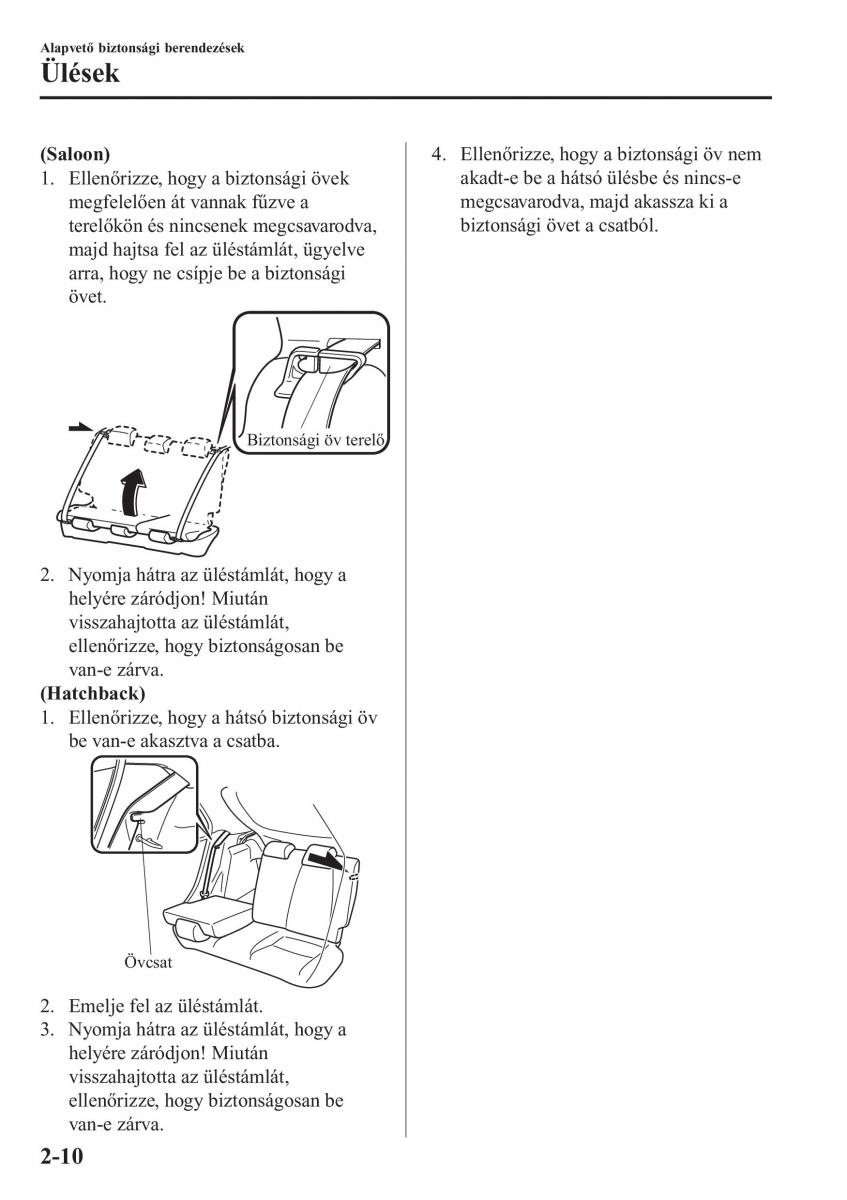 Mazda 2 Demio Kezelesi utmutato / page 31