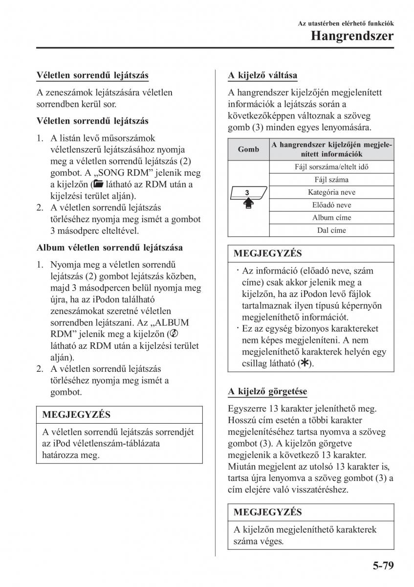 Mazda 2 Demio Kezelesi utmutato / page 386