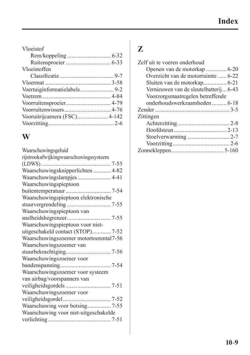 Mazda 2 Demio handleiding / page 698