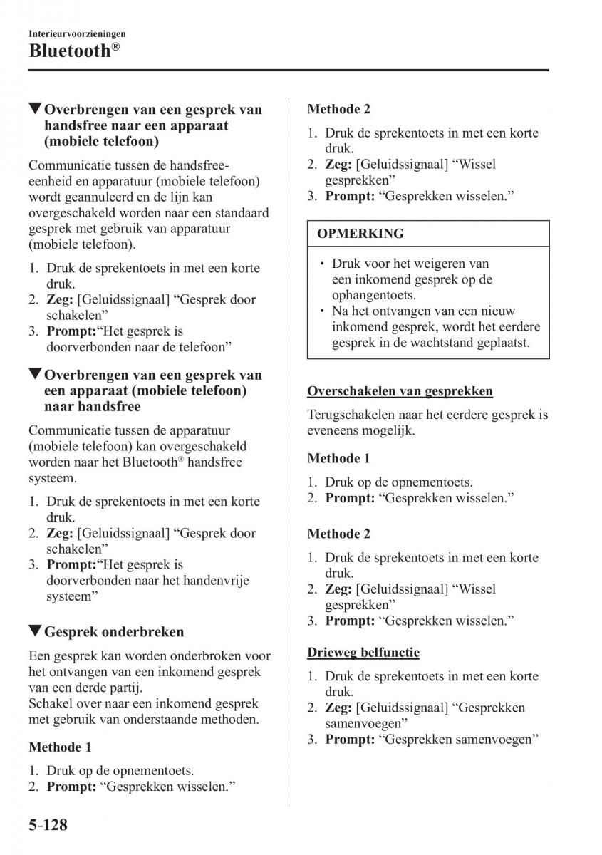 Mazda 2 Demio handleiding / page 463