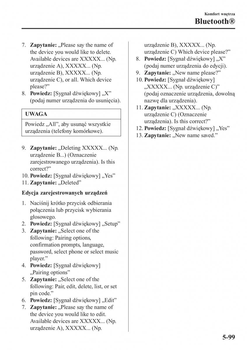 Mazda 2 Demio instrukcja obslugi / page 414