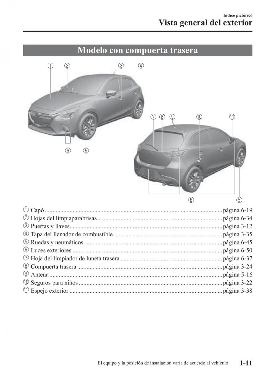 Mazda 2 Demio manual del propietario / page 20