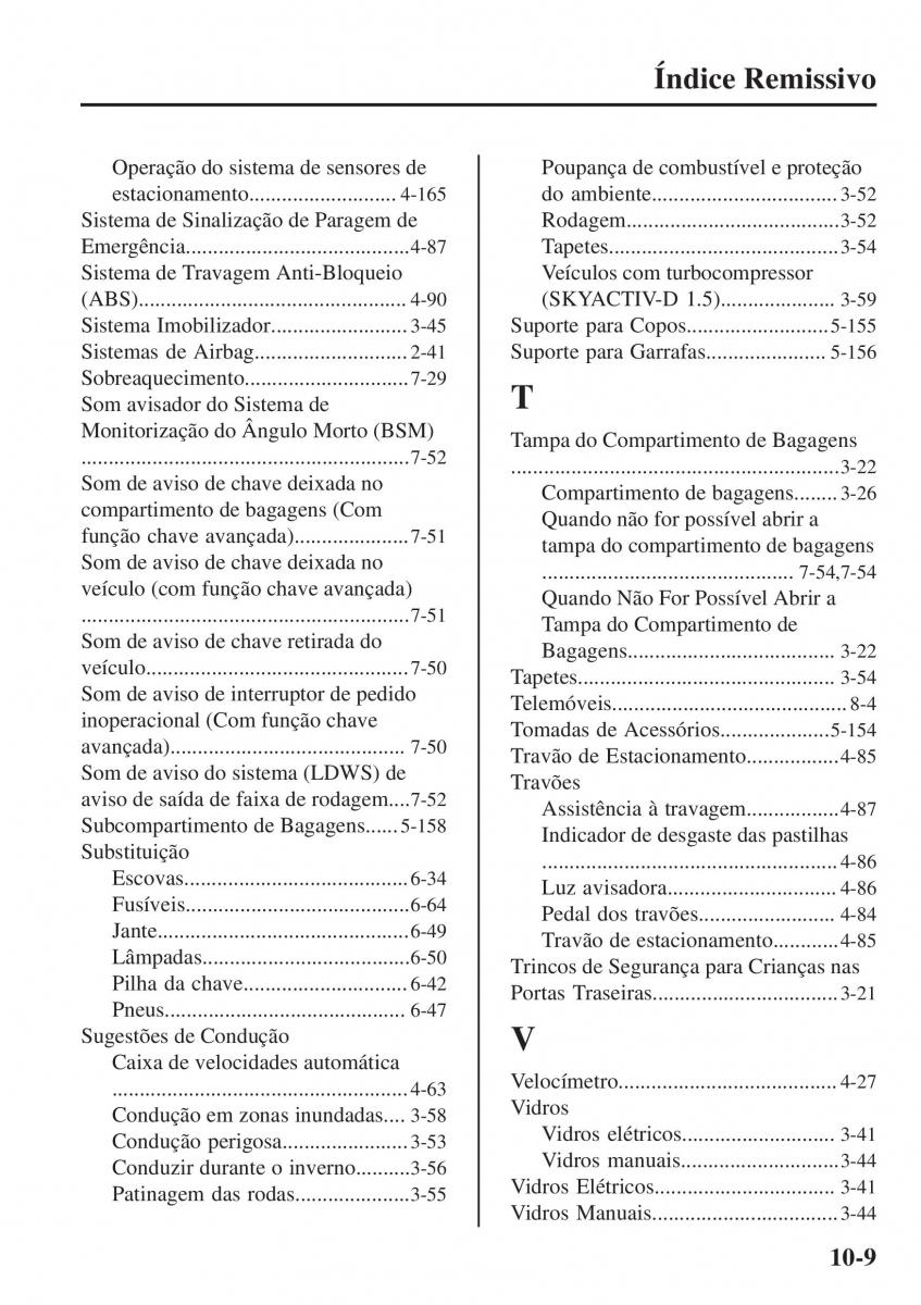 Mazda 2 Demio manual del propietario / page 664