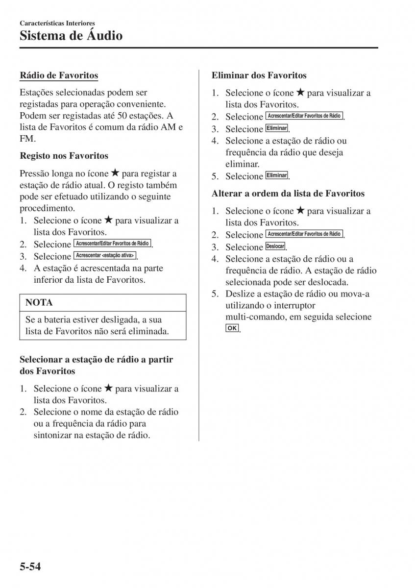 Mazda 2 Demio manual del propietario / page 371