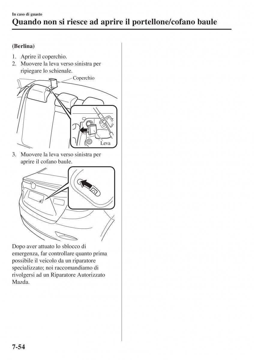 Mazda 2 Demio manuale del proprietario / page 605