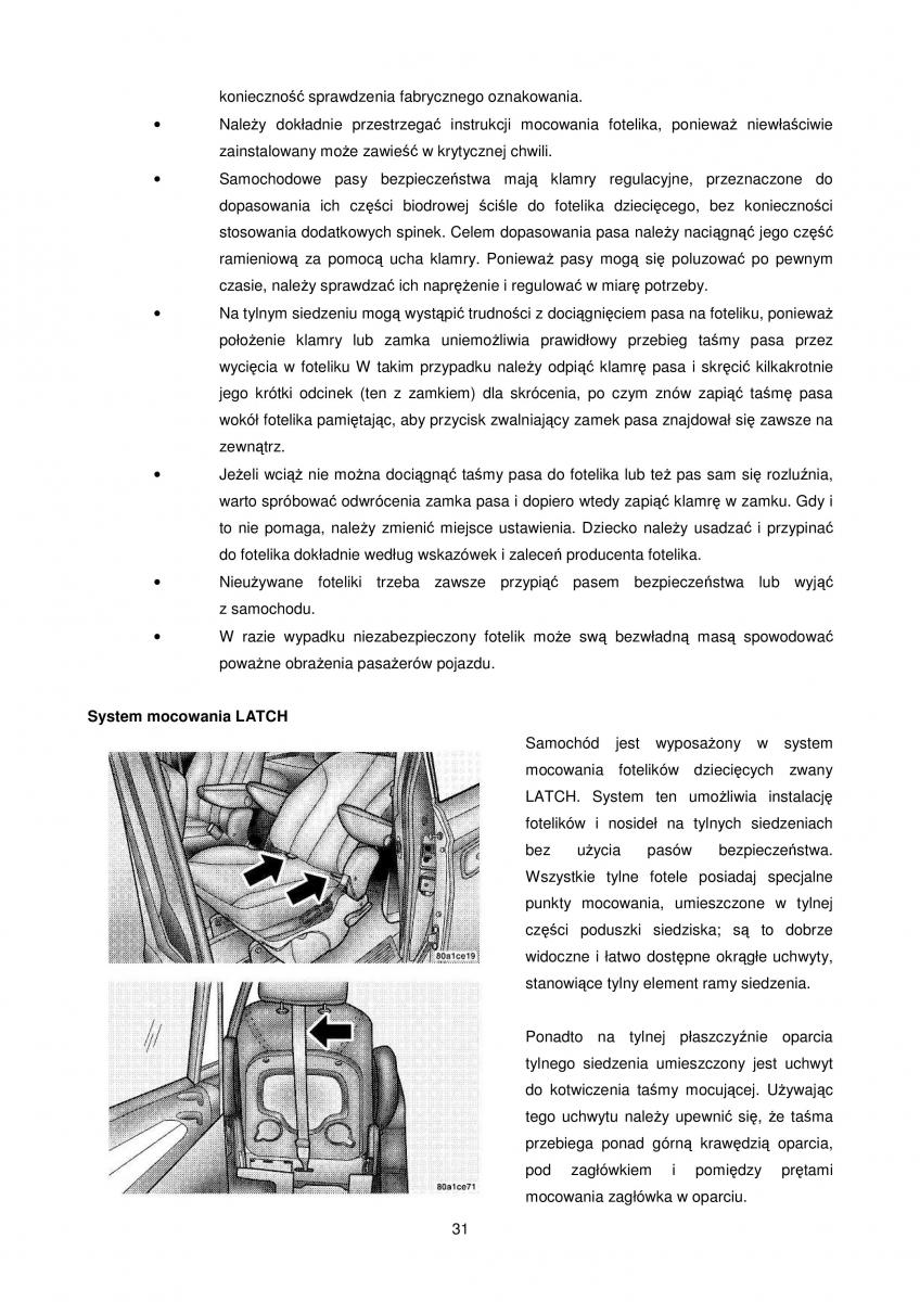 manual  Chrysler Voyager Caravan IV 4 instrukcja / page 31