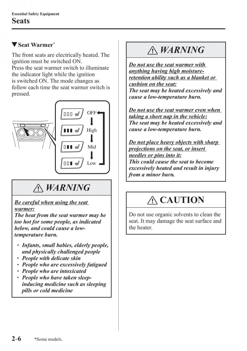 Mazda 2 Demio owners manual / page 27