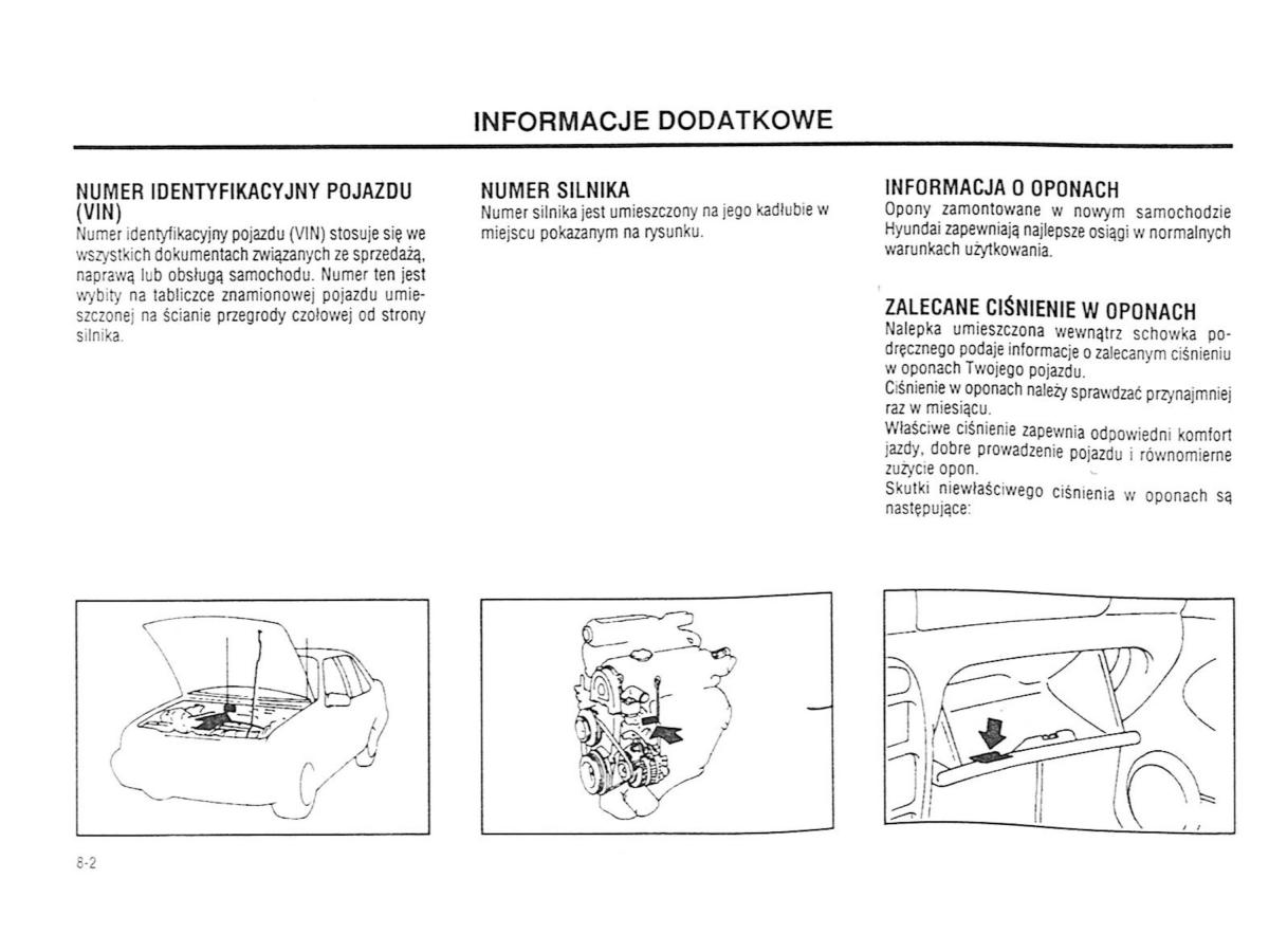 manual  Hyundai Accent X3 Pony Excel instrukcja / page 120
