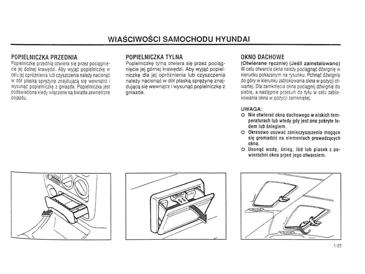 Hyundai Accent X3 Pony Excel instrukcja obslugi / page 31