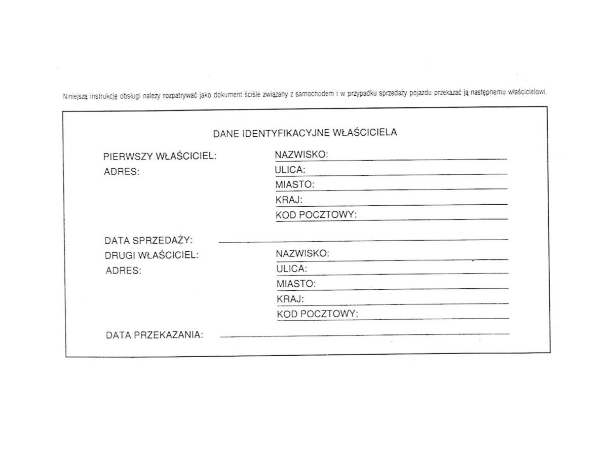 Hyundai Accent X3 Pony Excel instrukcja obslugi / page 2