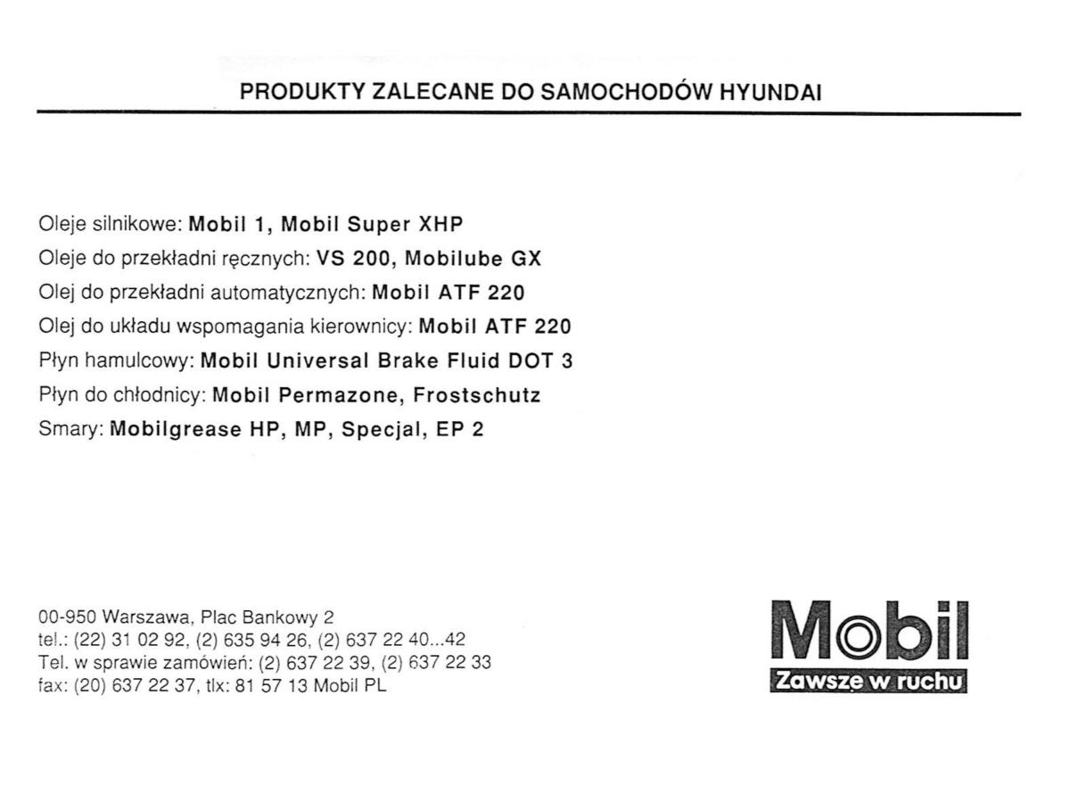 manual  Hyundai Accent X3 Pony Excel instrukcja / page 3