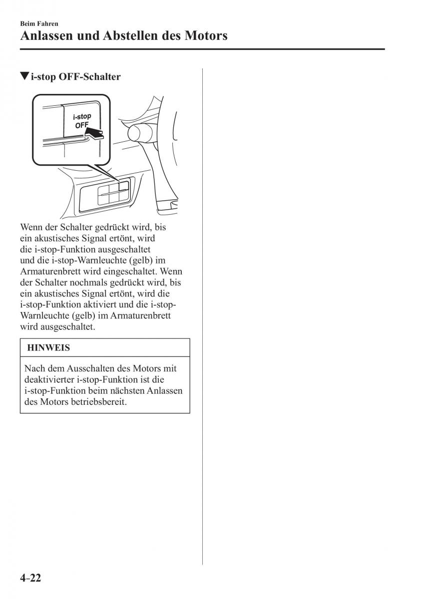 Mazda MX 5 Miata ND IV 4 Handbuch / page 160