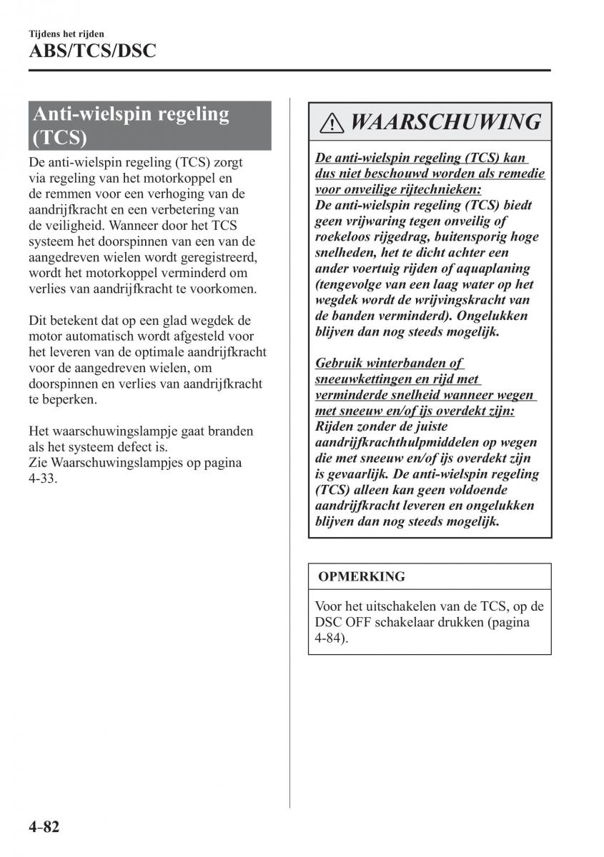 Mazda MX 5 Miata ND IV 4 handleiding / page 226