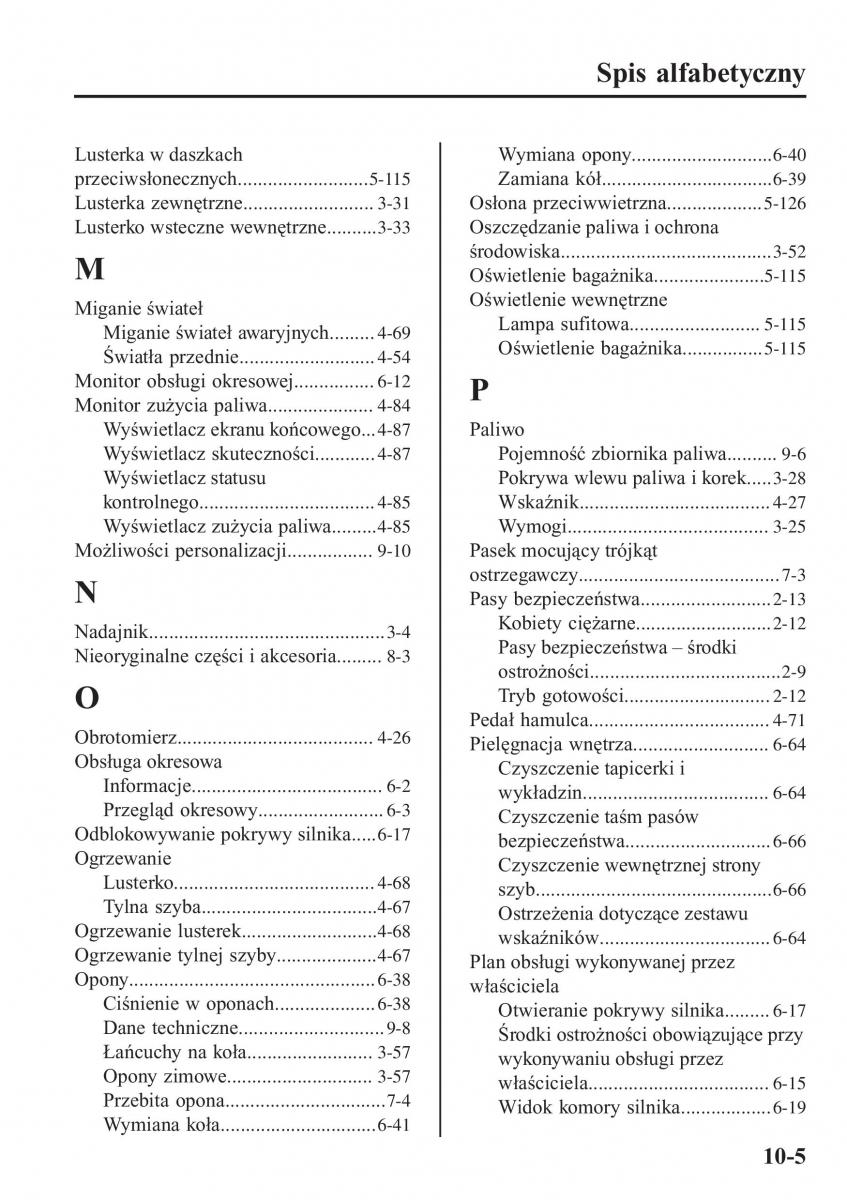 Mazda MX 5 Miata ND IV 4 instrukcja obslugi / page 564