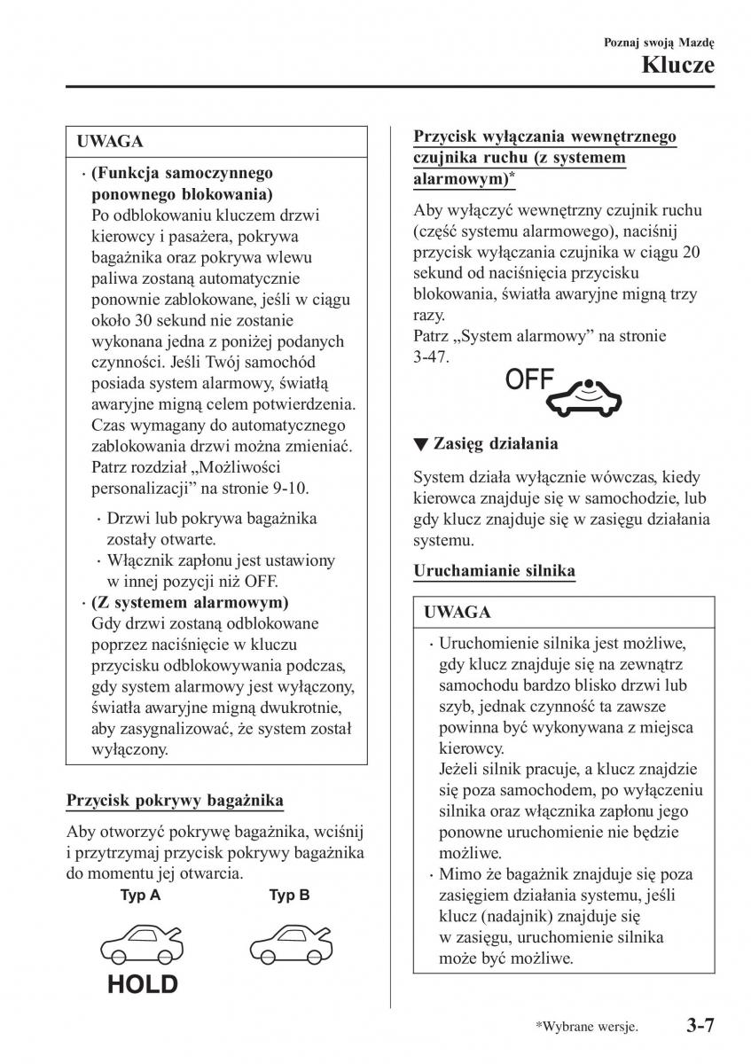 Mazda MX 5 Miata ND IV 4 instrukcja obslugi / page 84