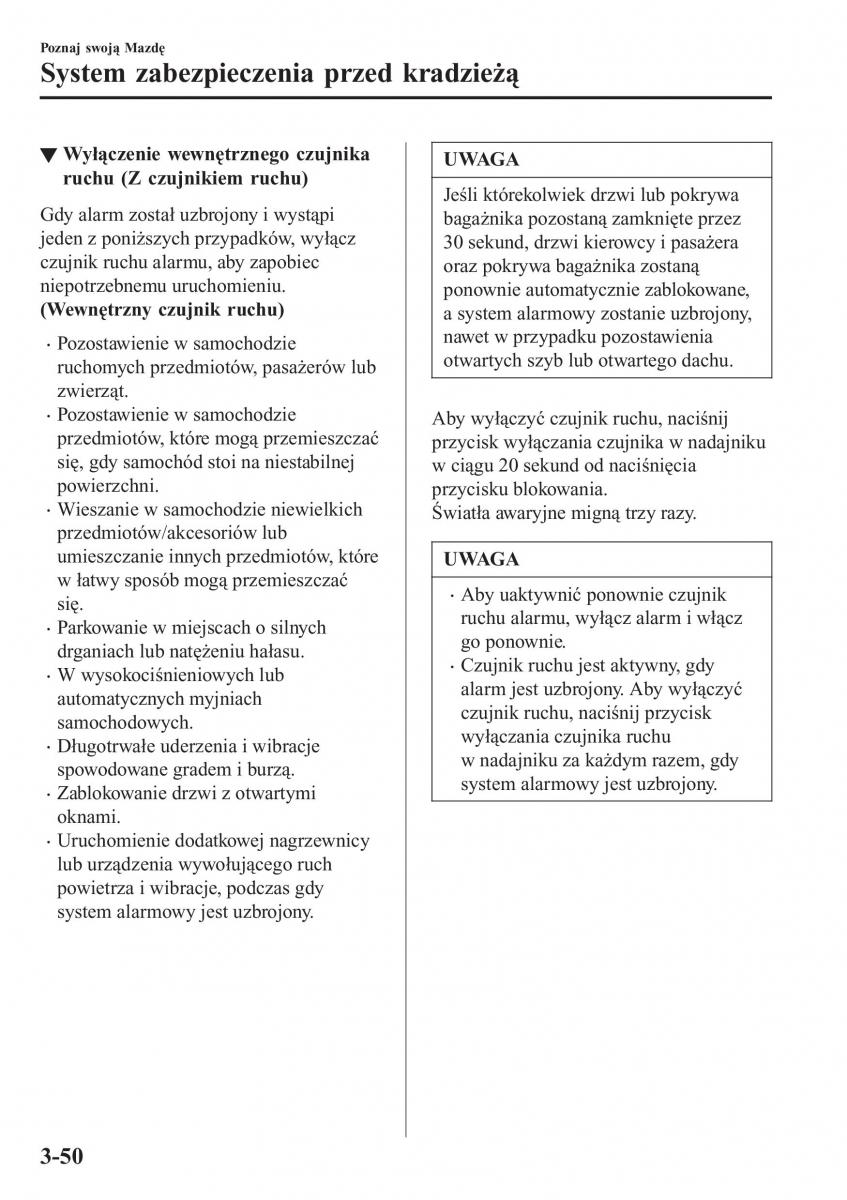 Mazda MX 5 Miata ND IV 4 instrukcja obslugi / page 127