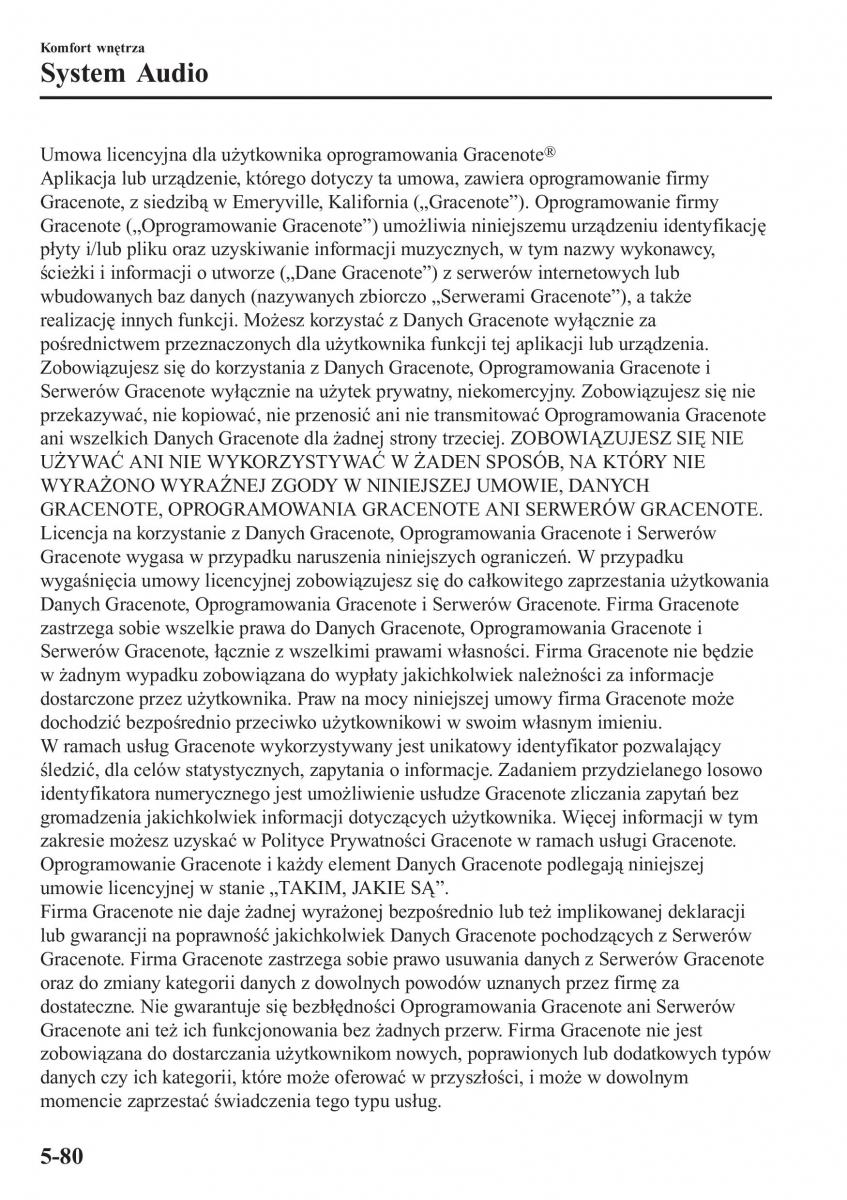 Mazda MX 5 Miata ND IV 4 instrukcja obslugi / page 359