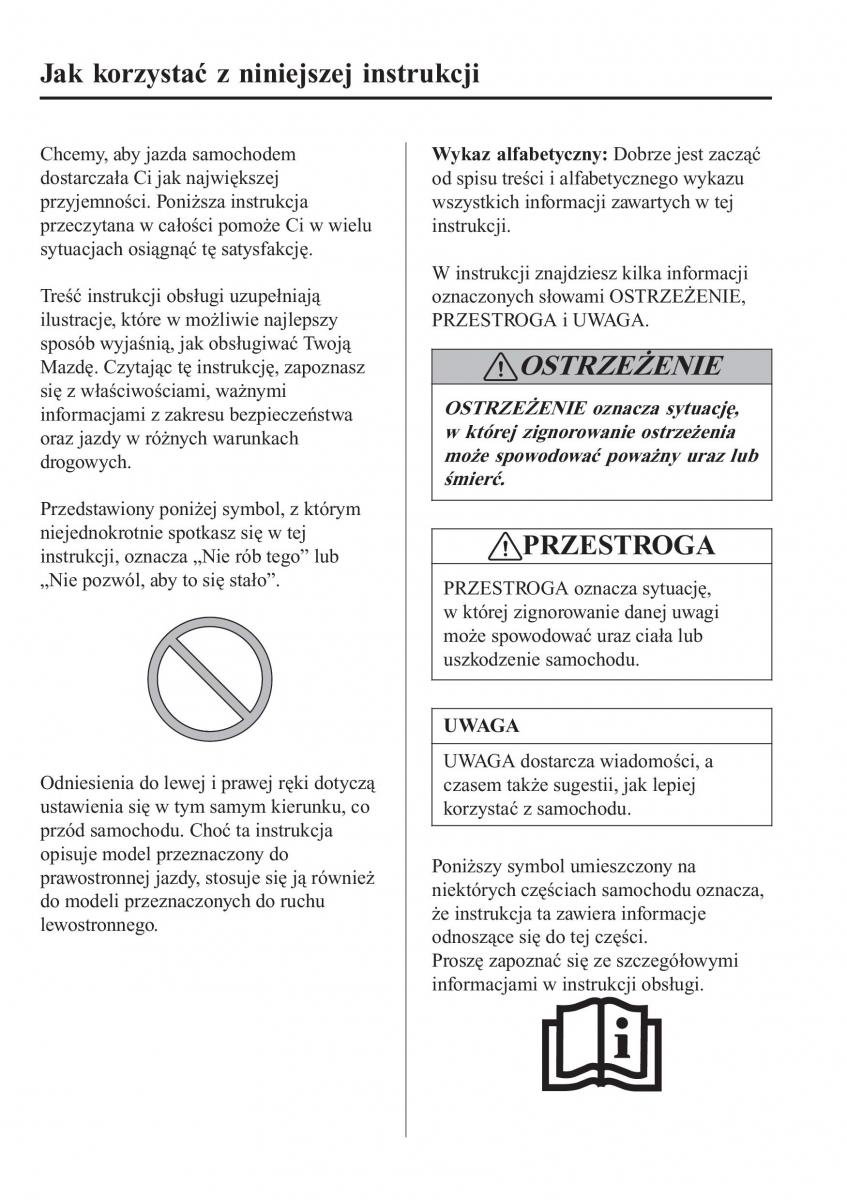Mazda MX 5 Miata ND IV 4 instrukcja obslugi / page 5