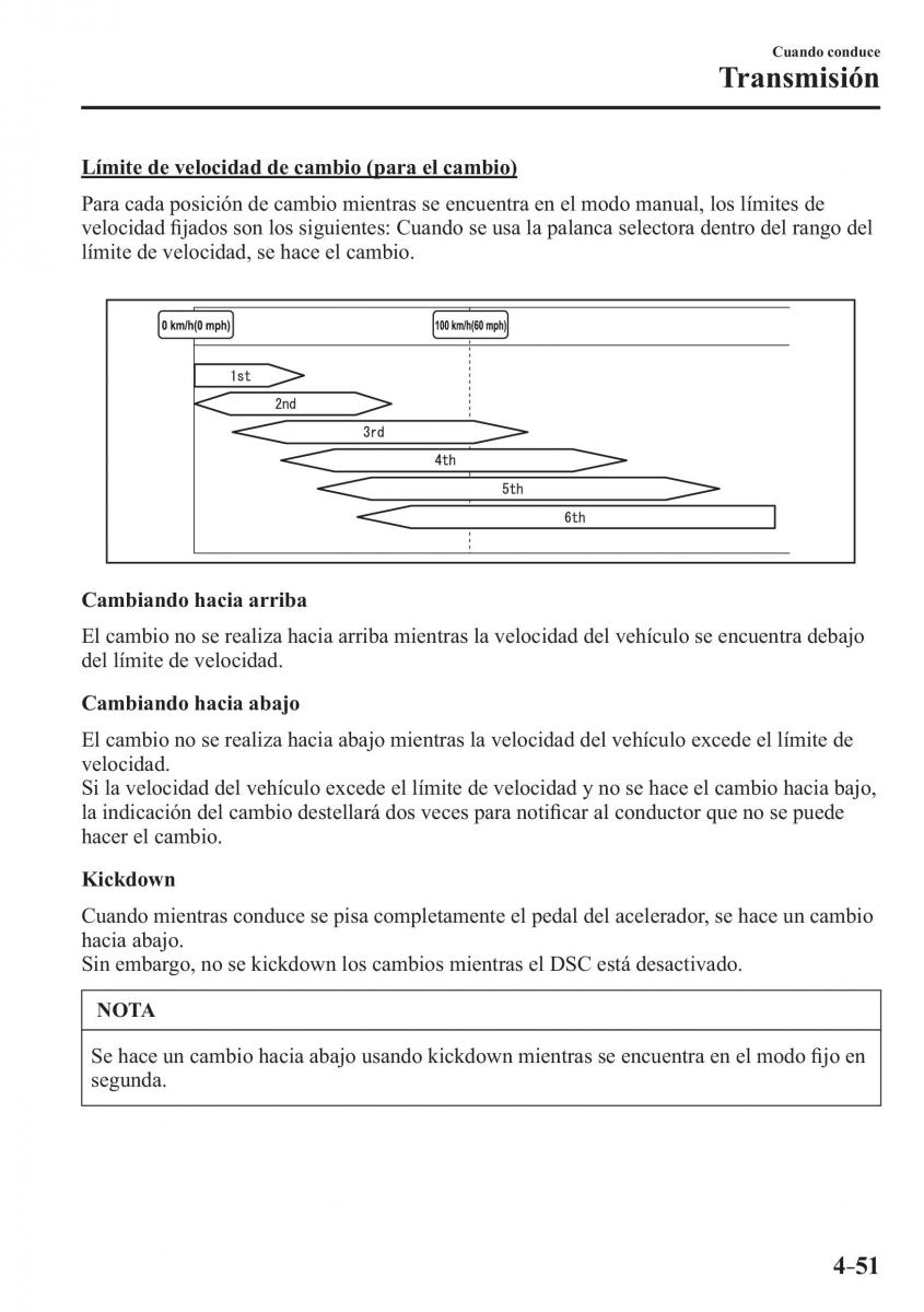 Mazda MX 5 Miata ND IV 4 manual del propietario / page 191