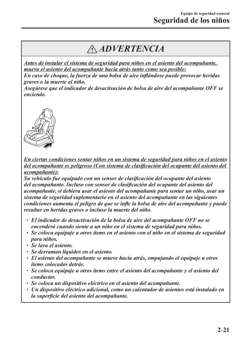 Mazda MX 5 Miata ND IV 4 manual del propietario / page 37