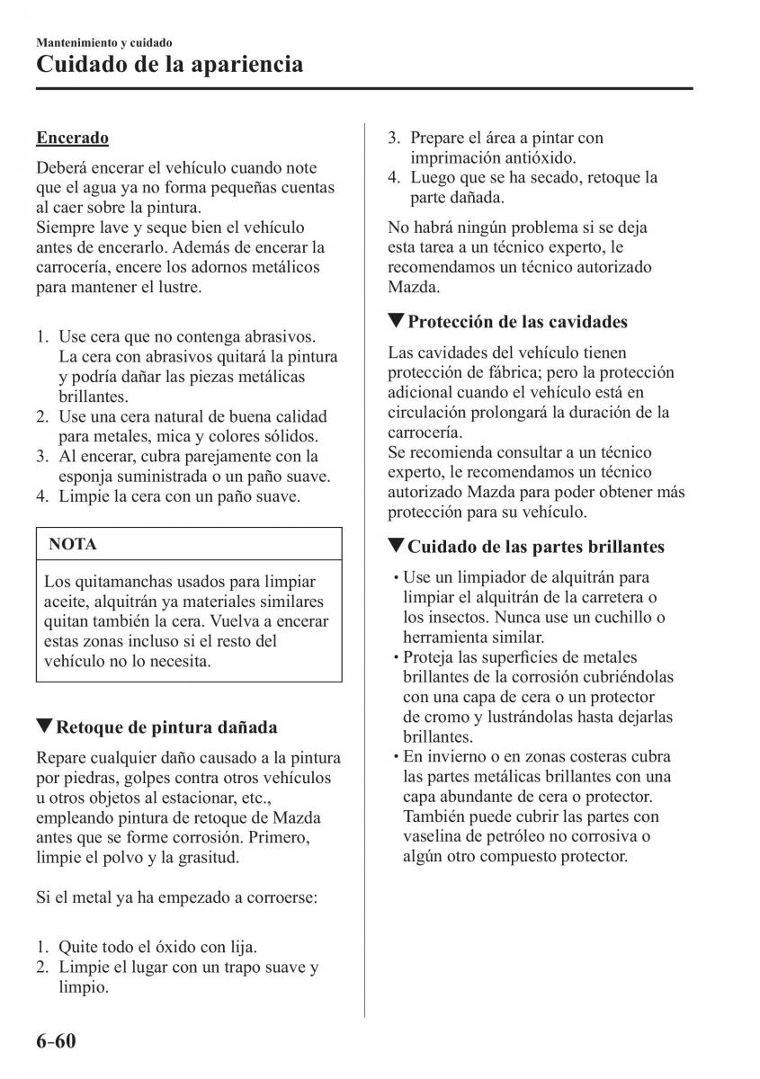 Mazda MX 5 Miata ND IV 4 manual del propietario / page 478