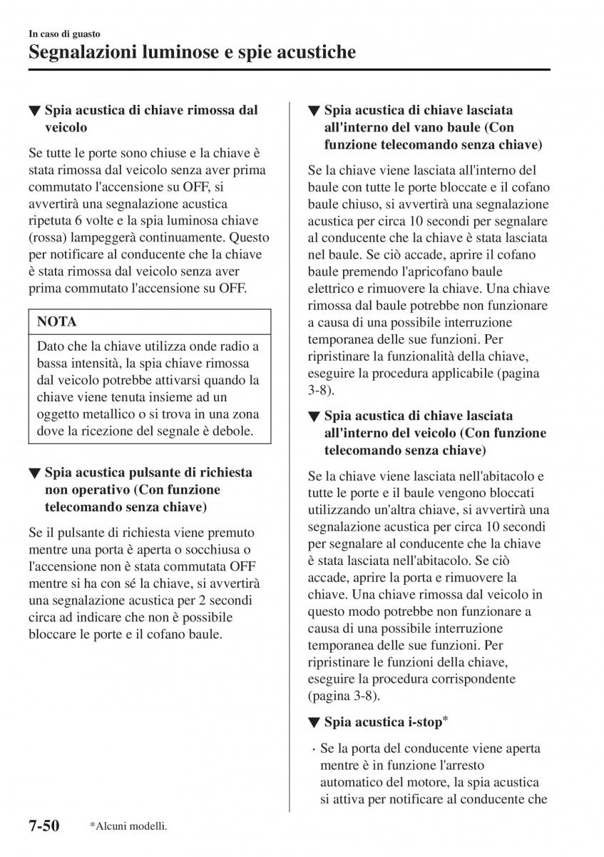 Mazda MX 5 Miata ND IV 4 manuale del proprietario / page 513