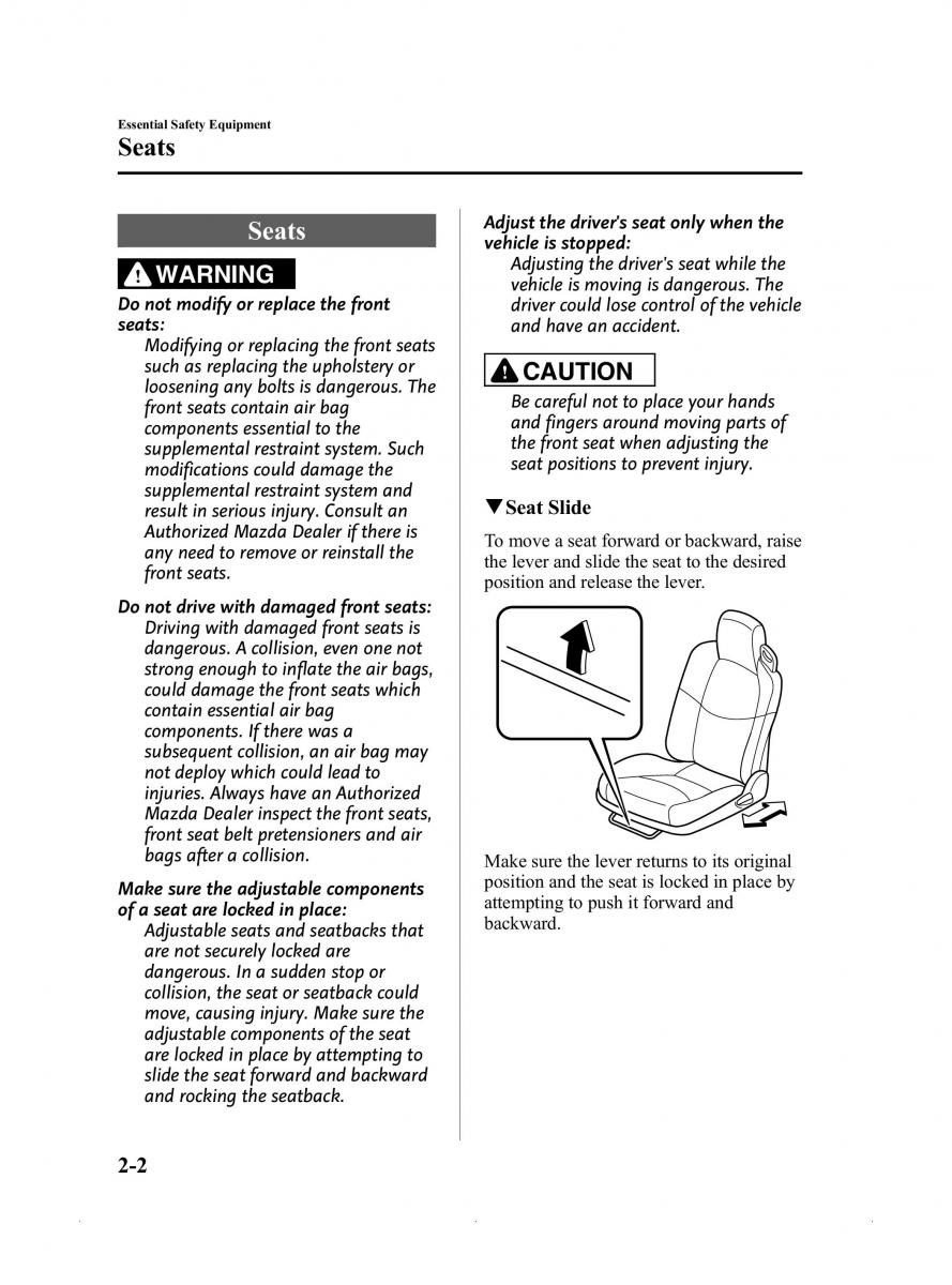 Mazda MX 5 Miata ND IV 4 owners manual / page 14
