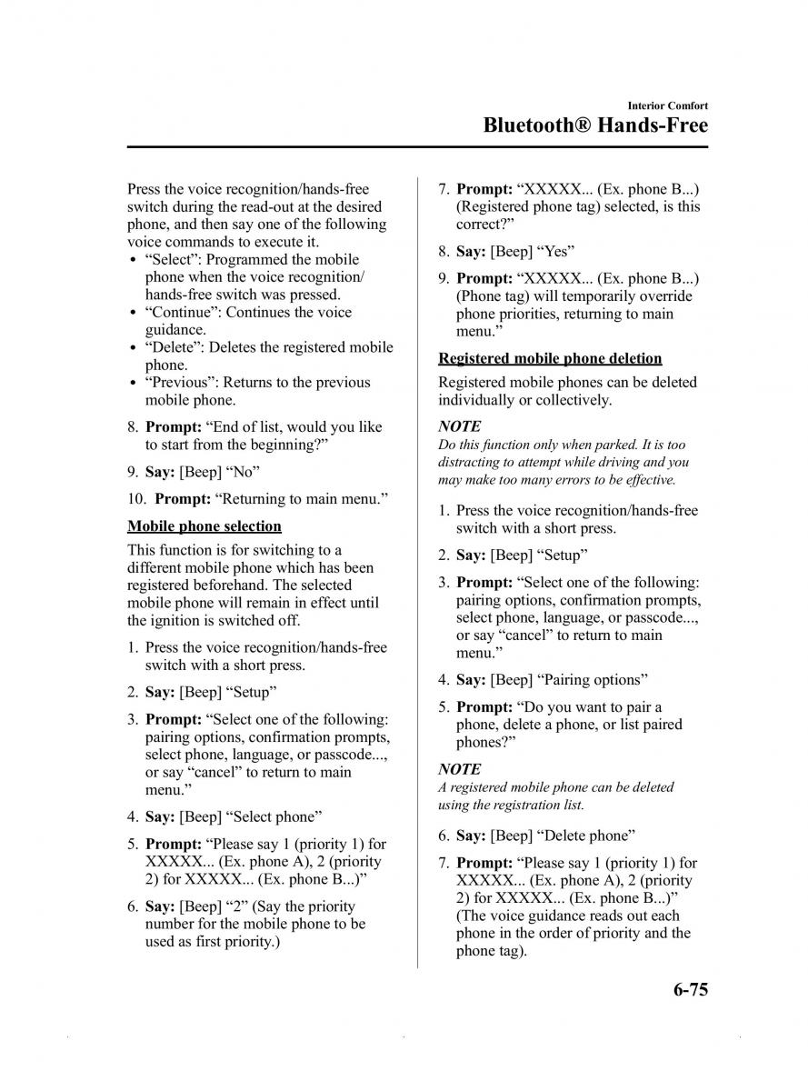 Mazda MX 5 Miata ND IV 4 owners manual / page 287