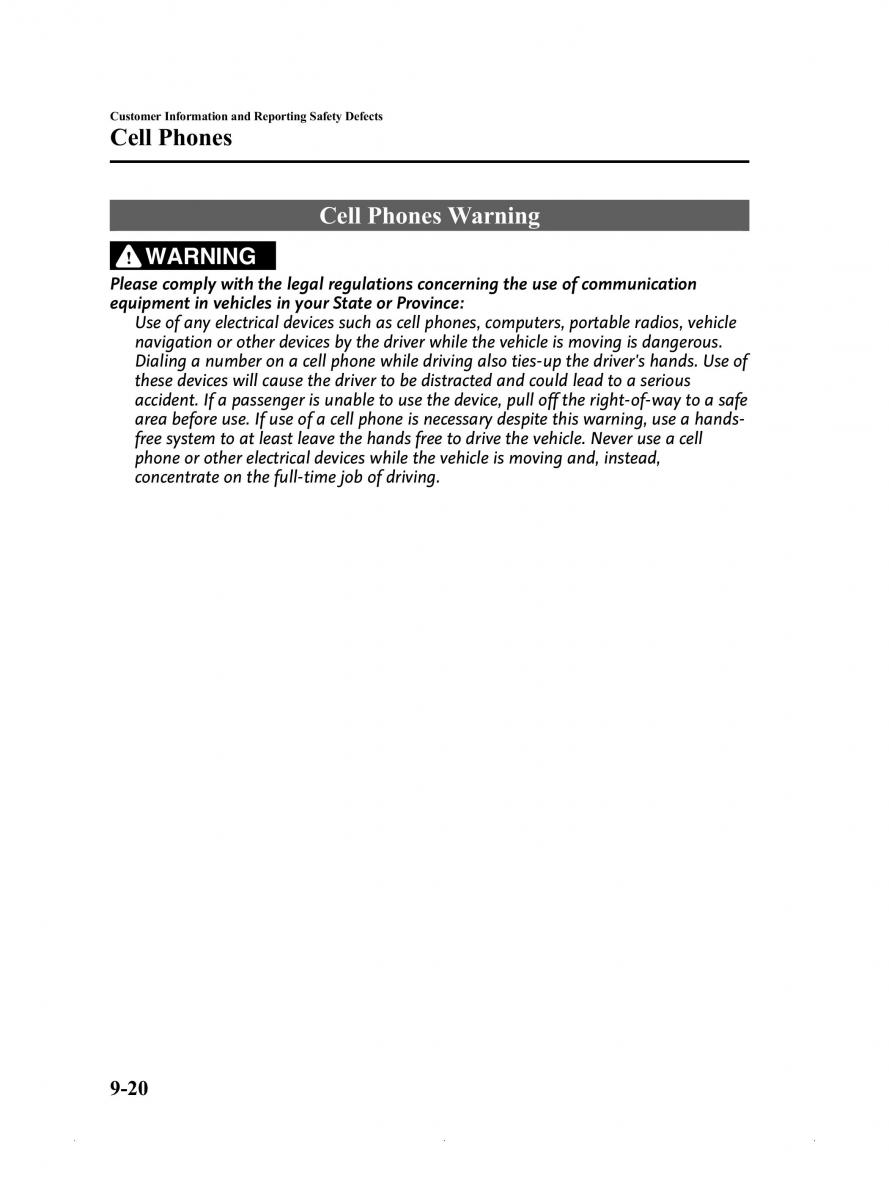 Mazda MX 5 Miata ND IV 4 owners manual / page 408