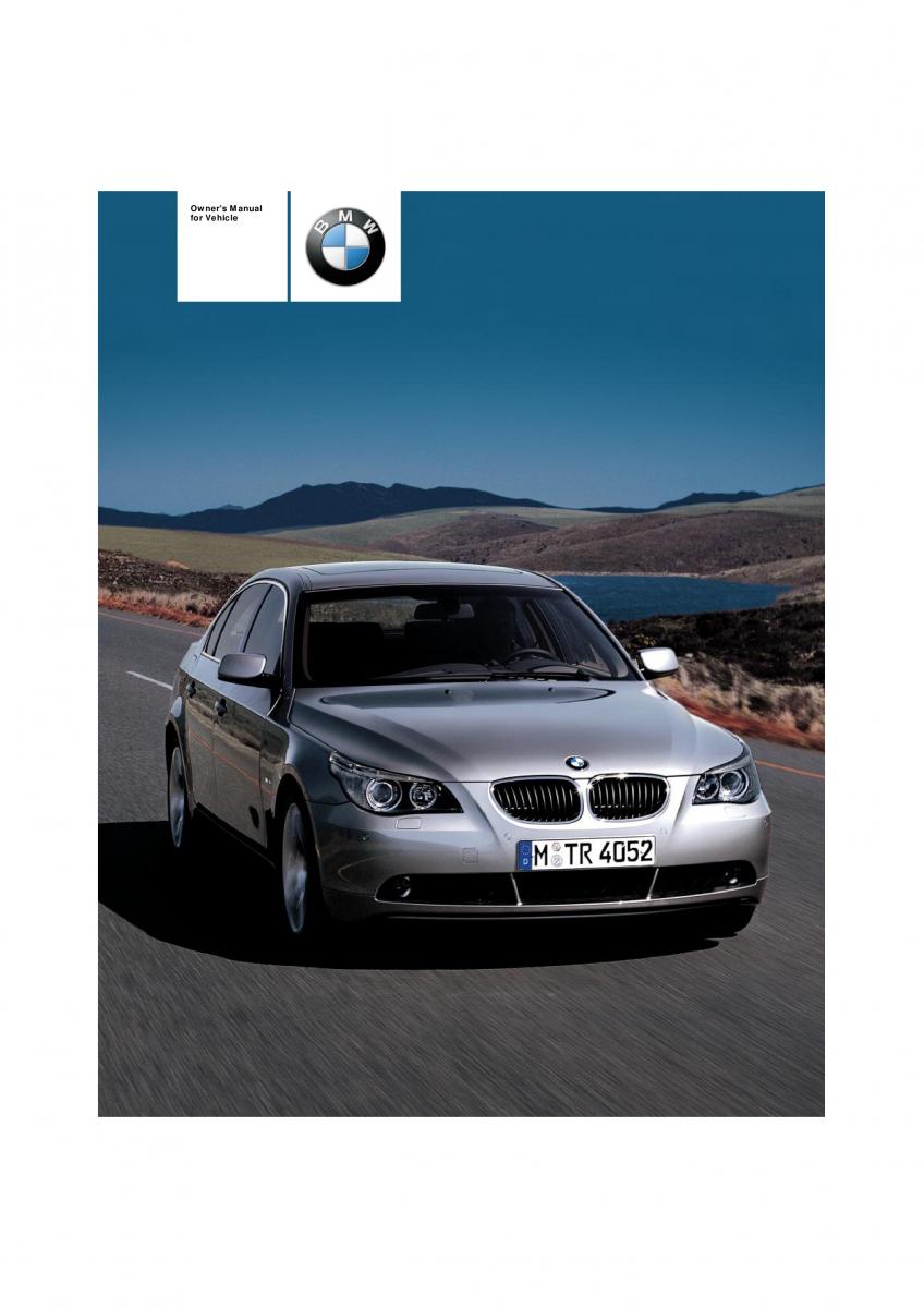 BMW 5 E60 E61 owners manual / page 1