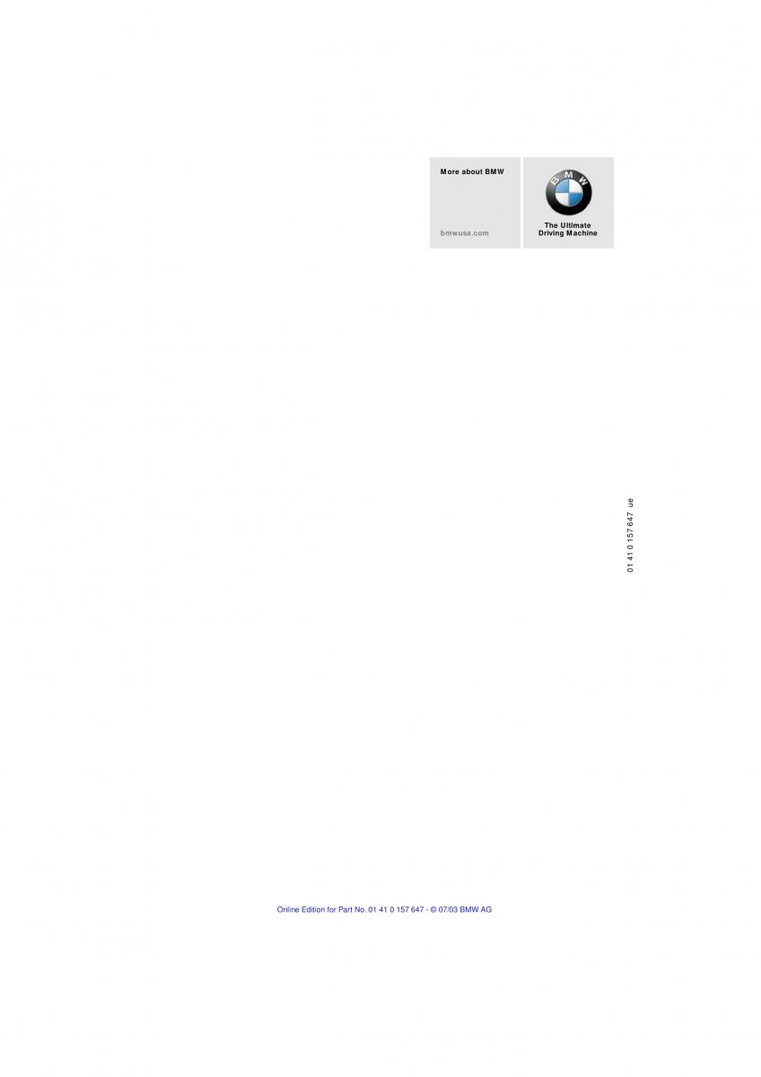 BMW 5 E60 E61 owners manual / page 220