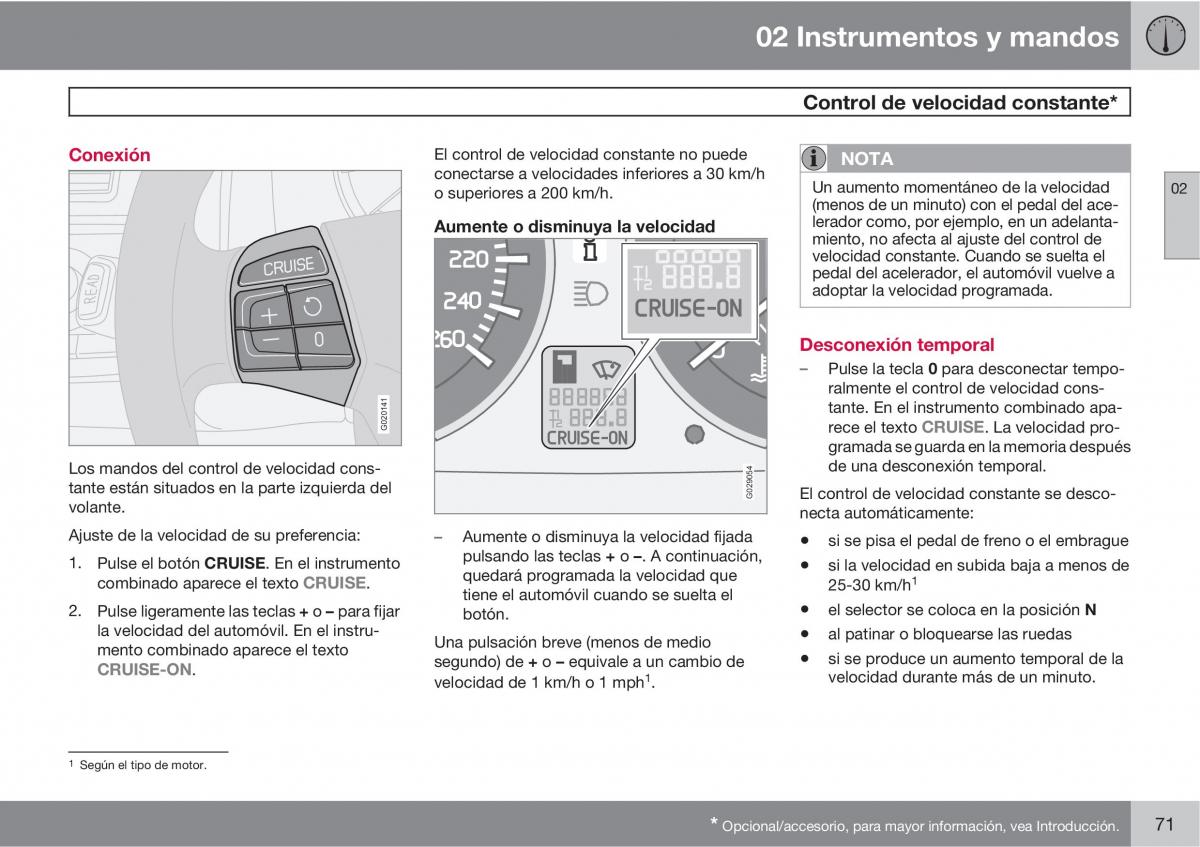 Volvo C70 M II 2 manual del propietario / page 73