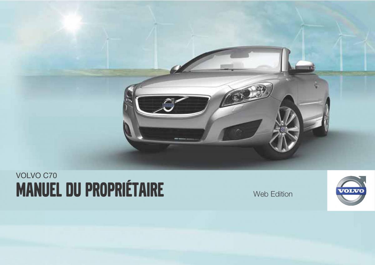 Volvo C70 M II 2 manuel du proprietaire / page 1