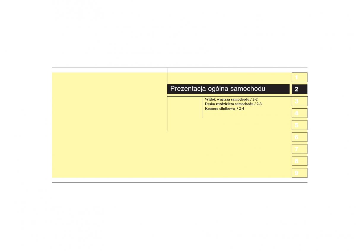 manual  Kia Picanto I 1 instrukcja / page 7