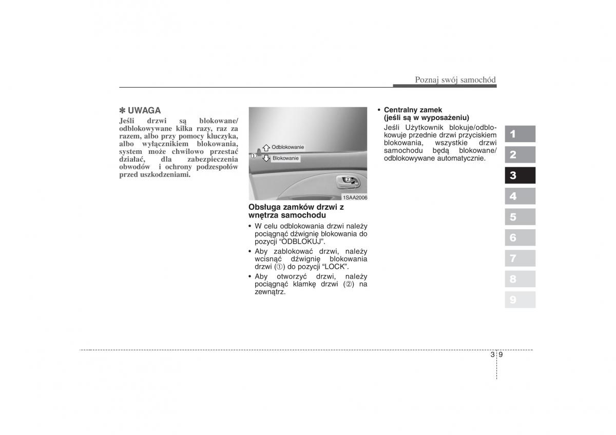 Kia Picanto I 1 instrukcja obslugi / page 19