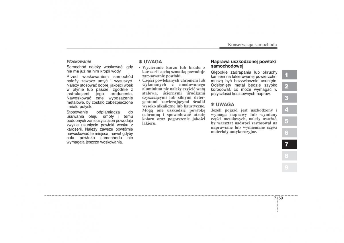 Kia Picanto I 1 instrukcja obslugi / page 279
